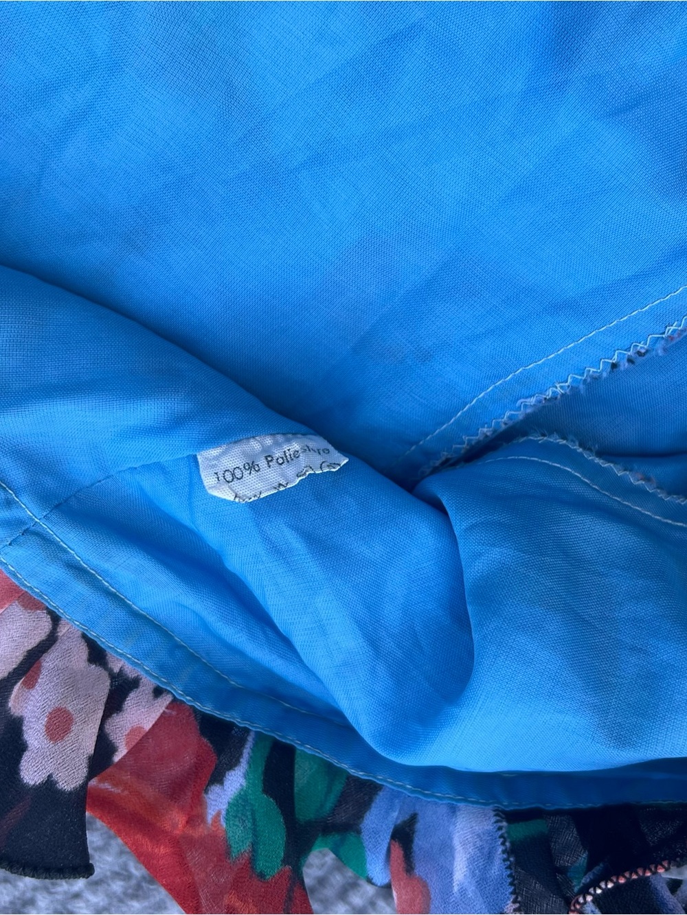 Vintage 60s Italian Robe - Picture 6 of 7